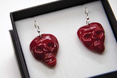 Skull earrings